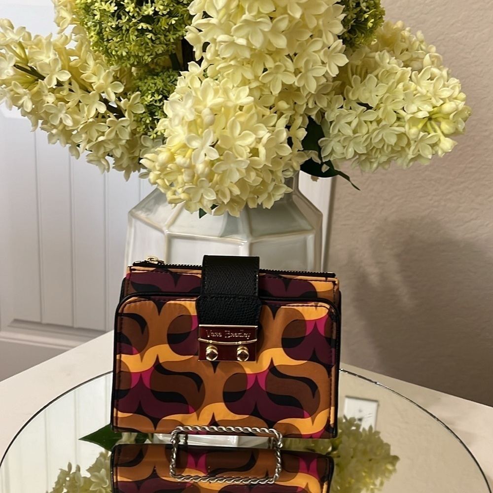 Vera Bradley Push-Lock Wallet “Modern Lights”